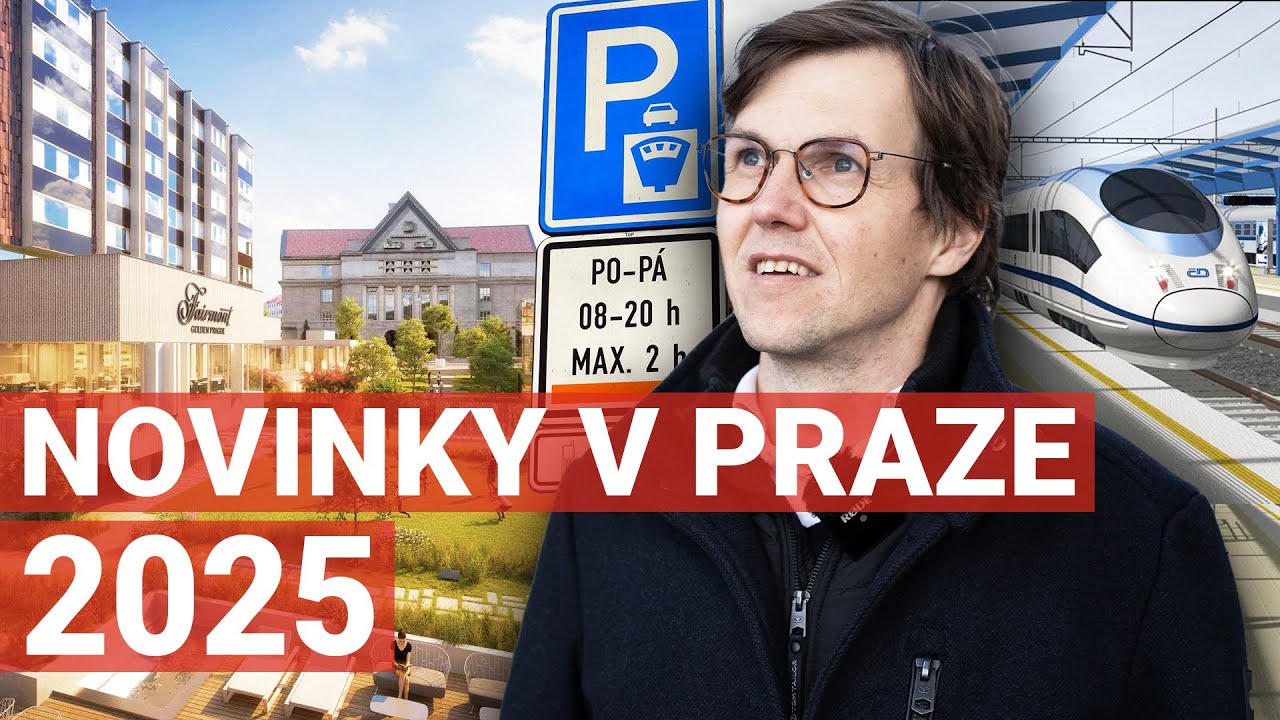 Novinky v Praze v roce 2025 – omezení dopravy a zavření metra
