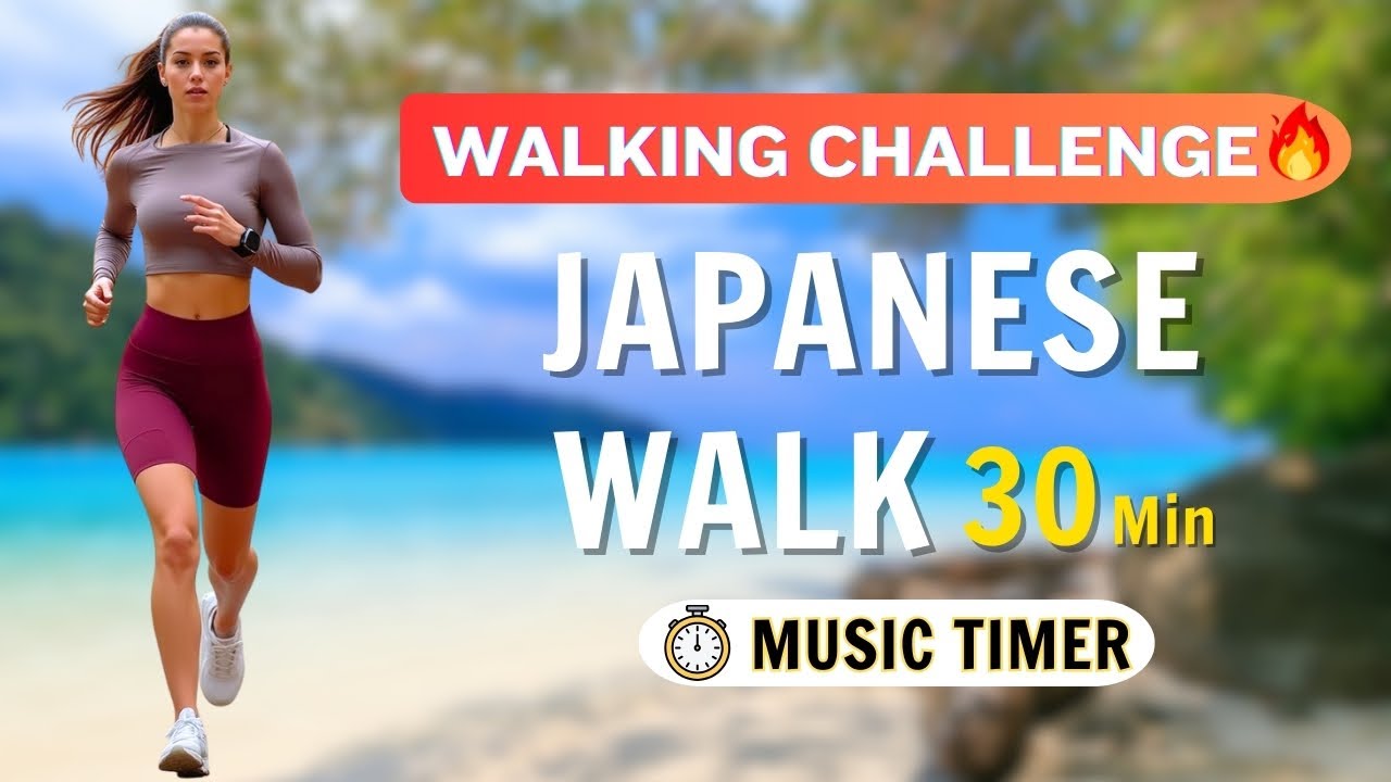 🔥 3×3 Japanese Walking Workout | 30-Min Standing Full Body Toning & Slim Waist Exercise