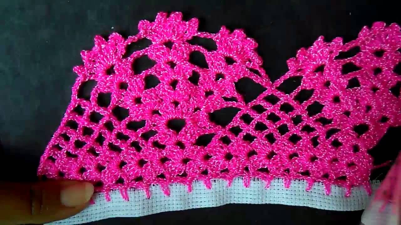 ORILLA PARA MANTEL PARTE  1