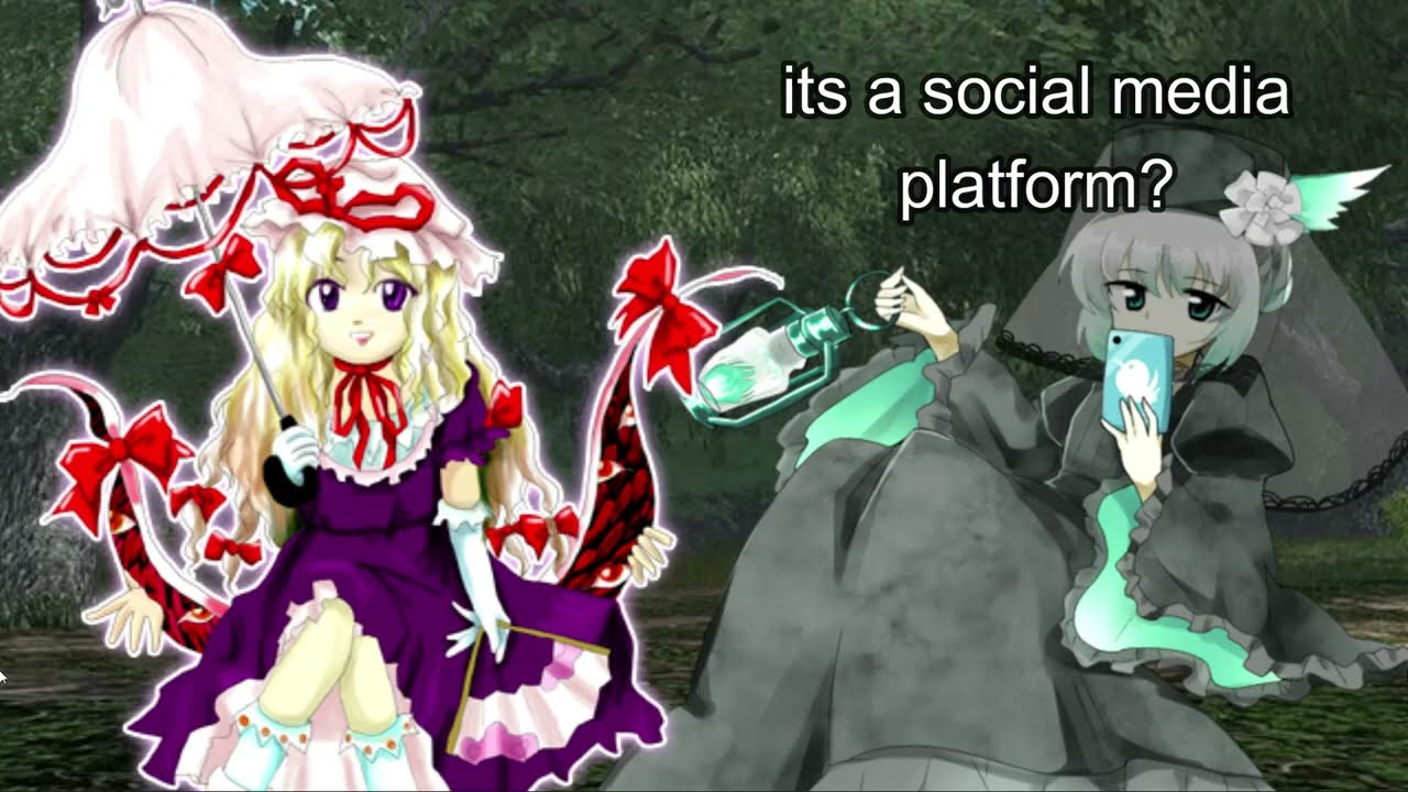 official 2hu's vs fangame 2hu's