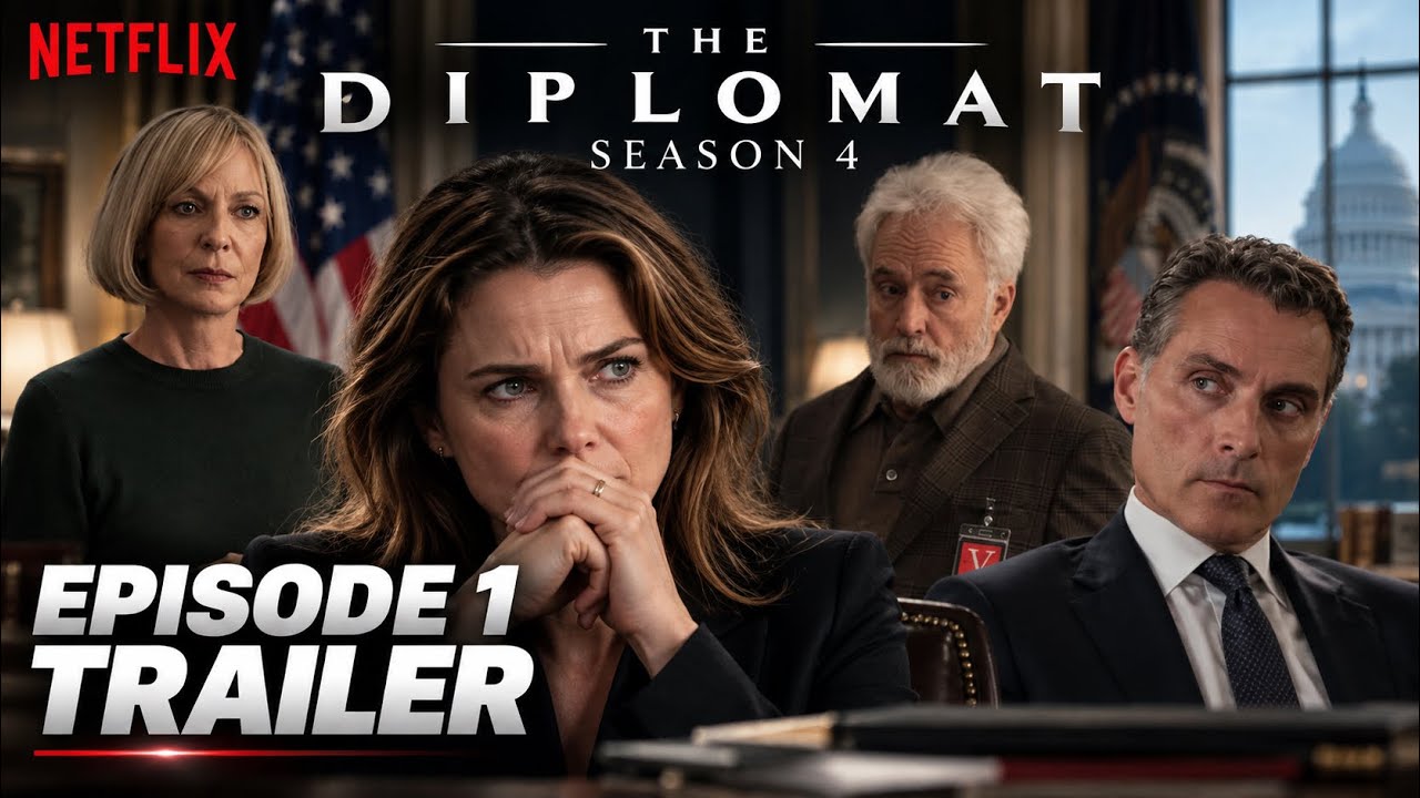 The Diplomat Season 4 Episode 1 Trailer | Kate Discovers Hal&rsquo;s Secret Plan as a New Crisis Begins!