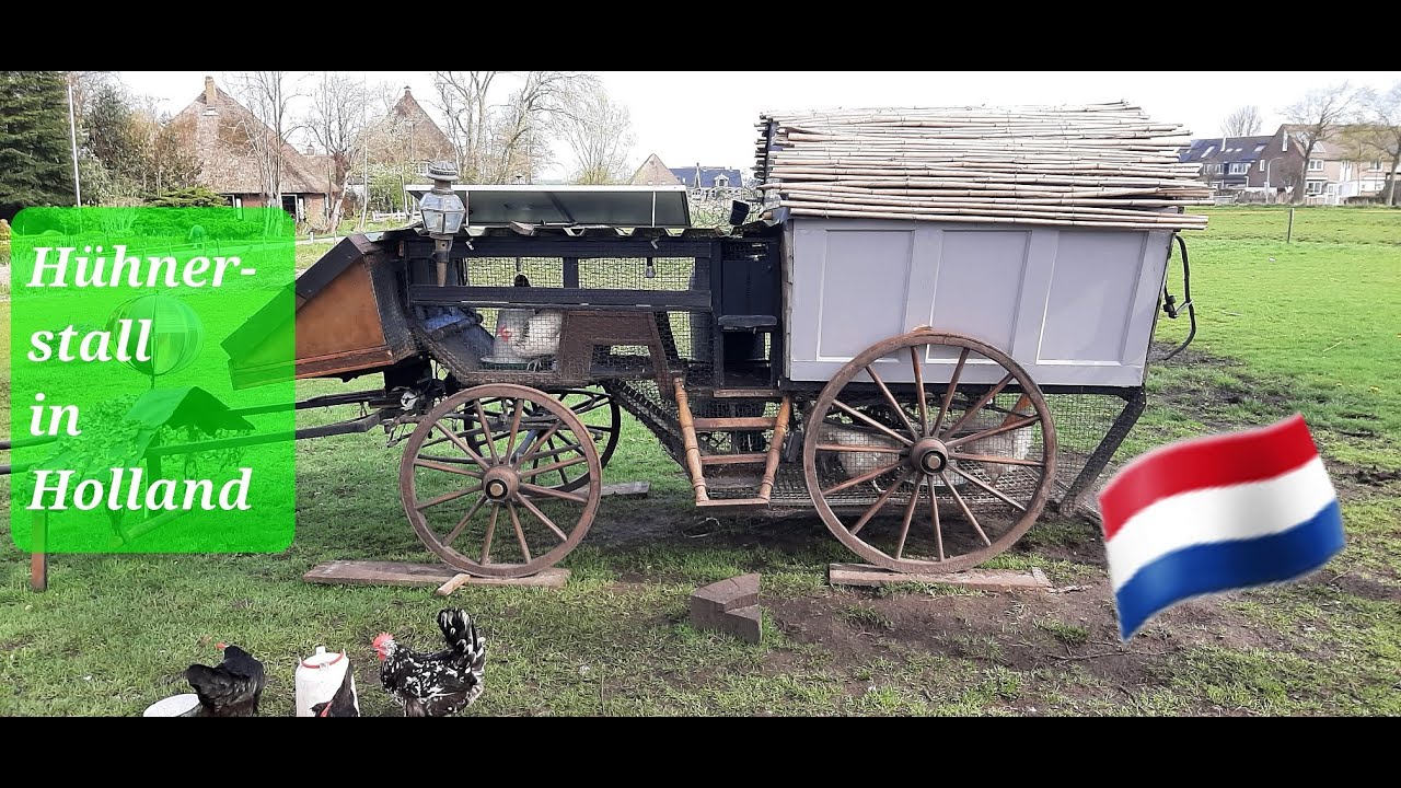 Alte Kutsche wird zum H&uuml;hnerstall