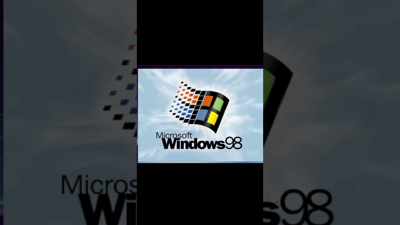 1999 Windows 98 k6 II 500mhz + voodoo 3dfx 3000 #shorts s