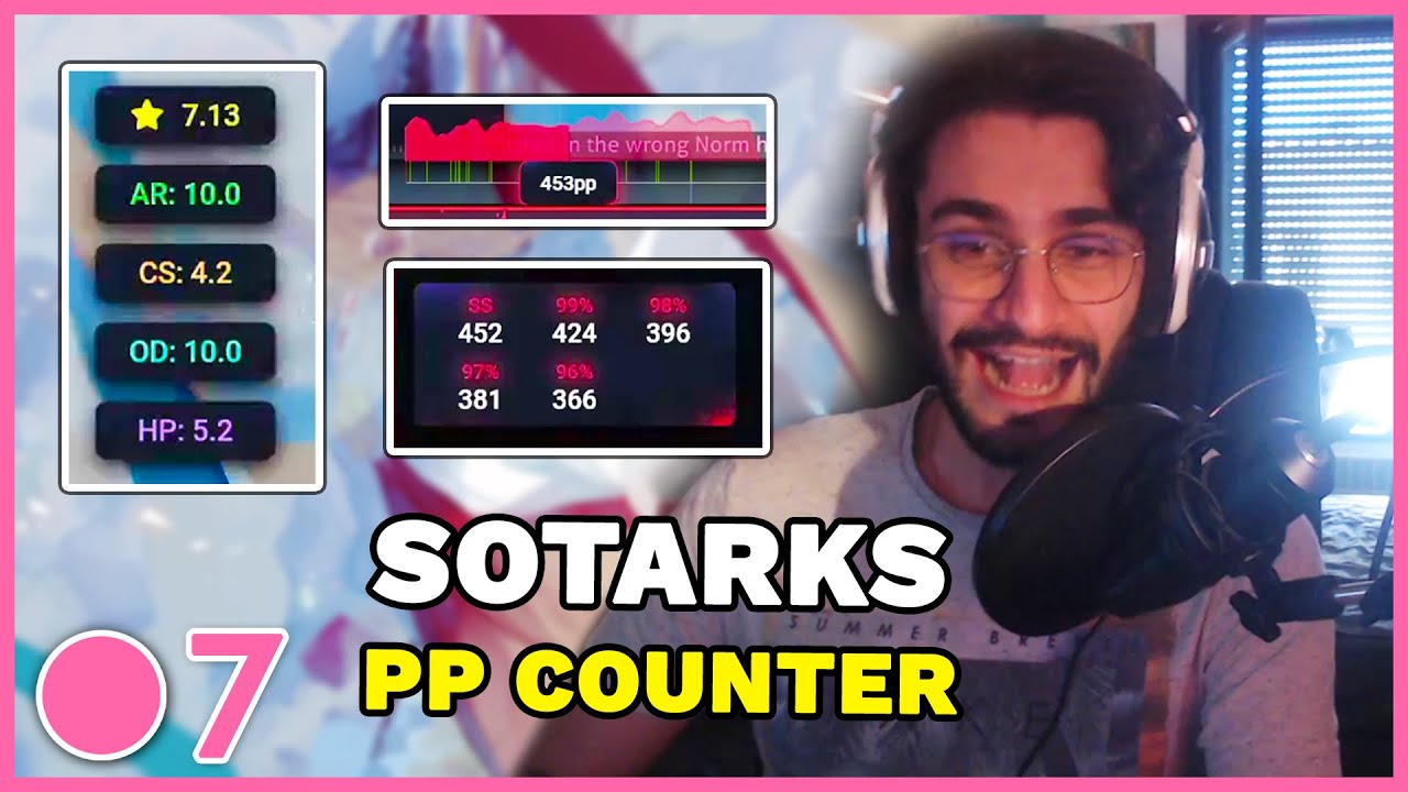 Sotarks NEW PP Counter! - osu! Catch-Up 7 (Highlights)