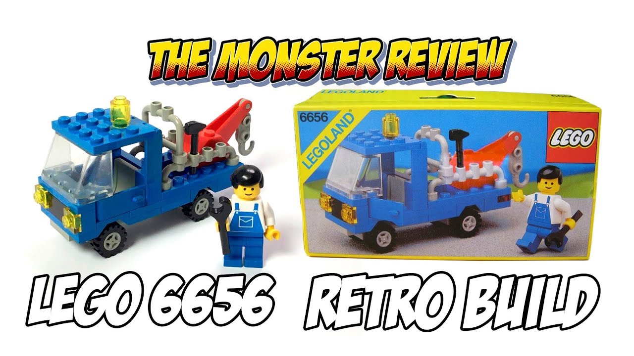 Lego 6656 - Tow Truck - Classic Town - Retro Speed Build