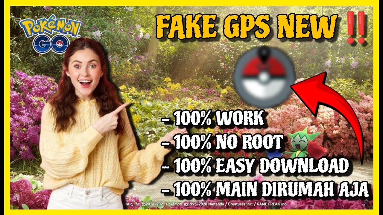 Fake GPS Pokemon GO Terbaru 2025‼️GRATIS Tanpa Root/Jailbreak| Tinggal Pakai‼️