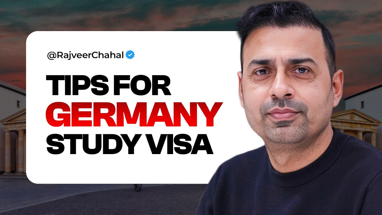 Germany Study Visa 2026 | Tips To Get Germany Visa | Rajveer Chahal