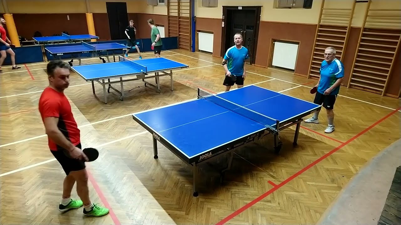 Sokol Pyšely C - Krusičany B stolní tenis zápas OP3 2023-02-08