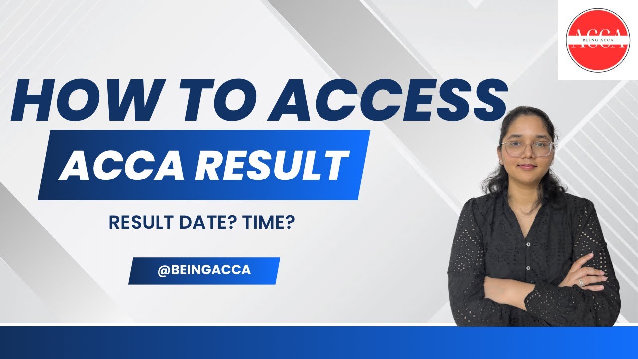 How to check your ACCA March&rsquo;25 attempt results? All the best | @beingacca