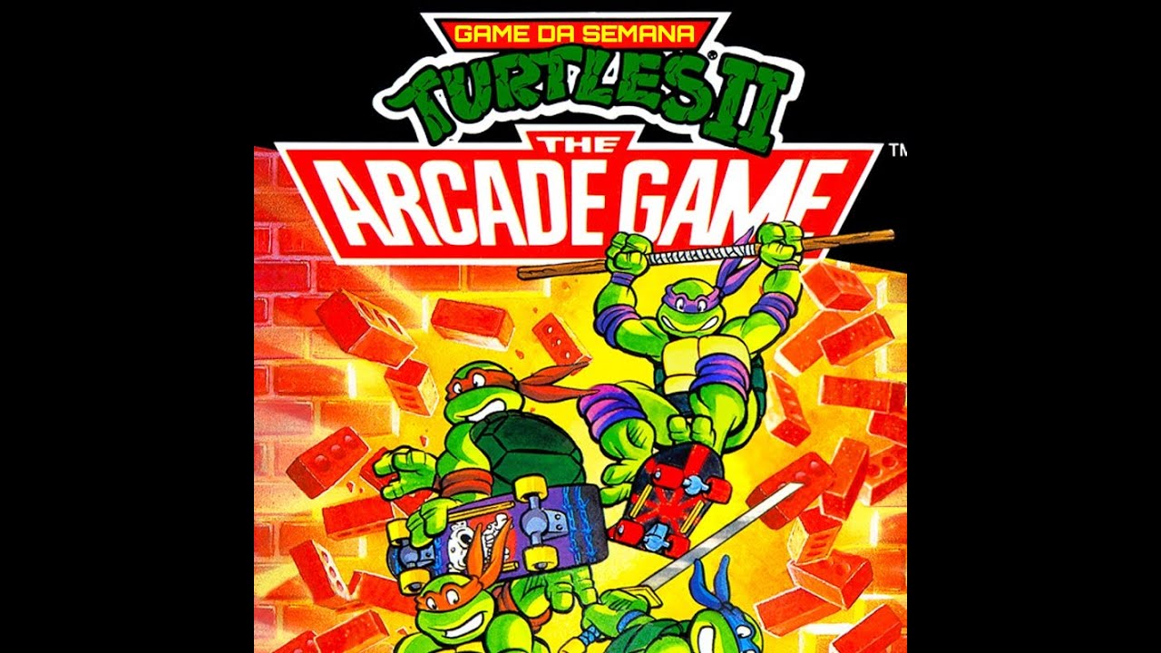 TEENAGE MUTANT NINJA TURTLES II: THE ARCADE GAME - GAME DA SEMANA 97º