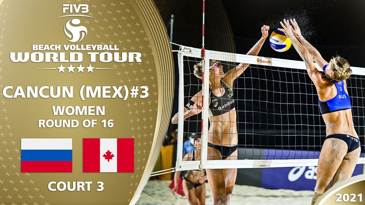 Makroguzova/Kholomina vs. Pavan/Melissa - Women's R16 | Full Match | 4* Cancun 2021 #3