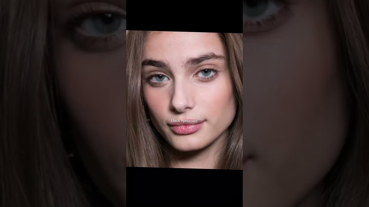 Thick eyebrows are magnificent #thickeyebrows #beautiful #features