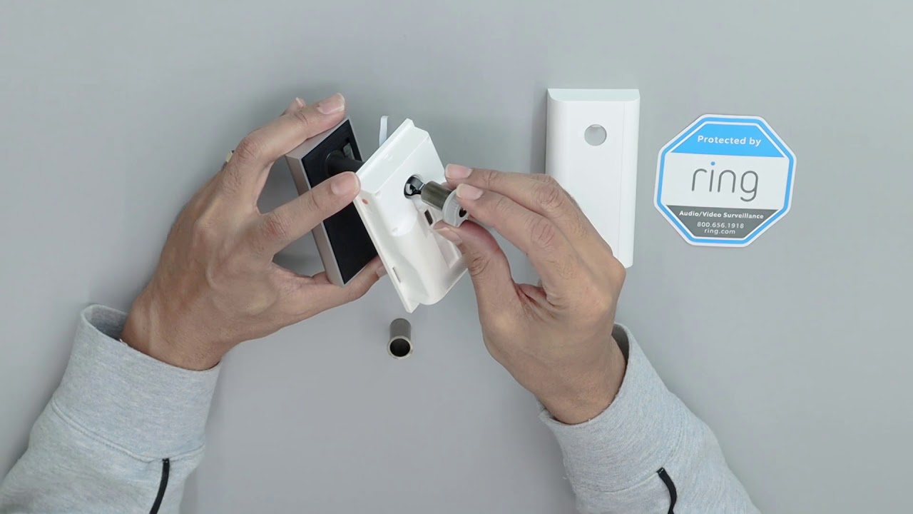 Ring Peephole camera unbox and setup