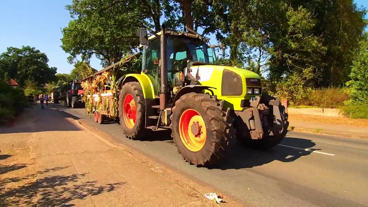 Erntefest in Heidenau 2016 alle Erntewagen