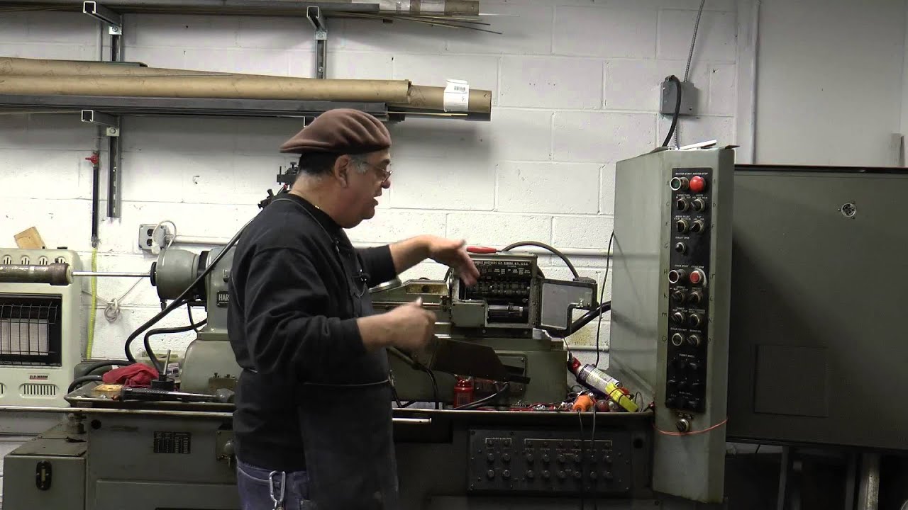 THE HARDINGE DSMA AUTOMATIC SCREW MACHINE.