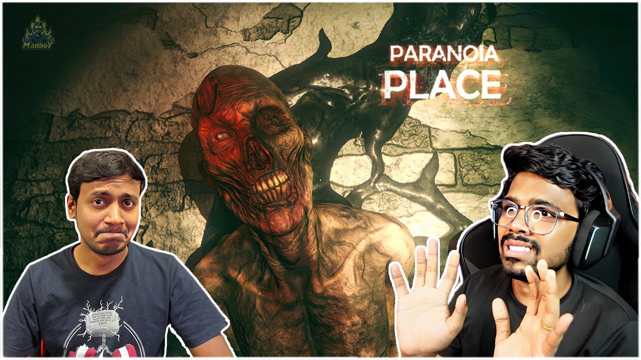 WE ESCAPED FROM A DEMONIC KILLER 😱 | PARANOIA PLACE | in Telugu