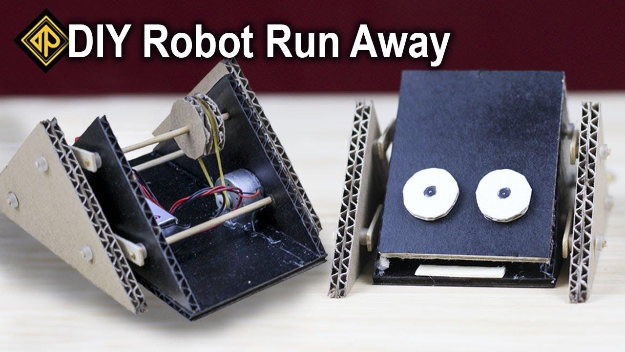 How to make a Frog Robot | DIY Robot Wallking From CardBoard