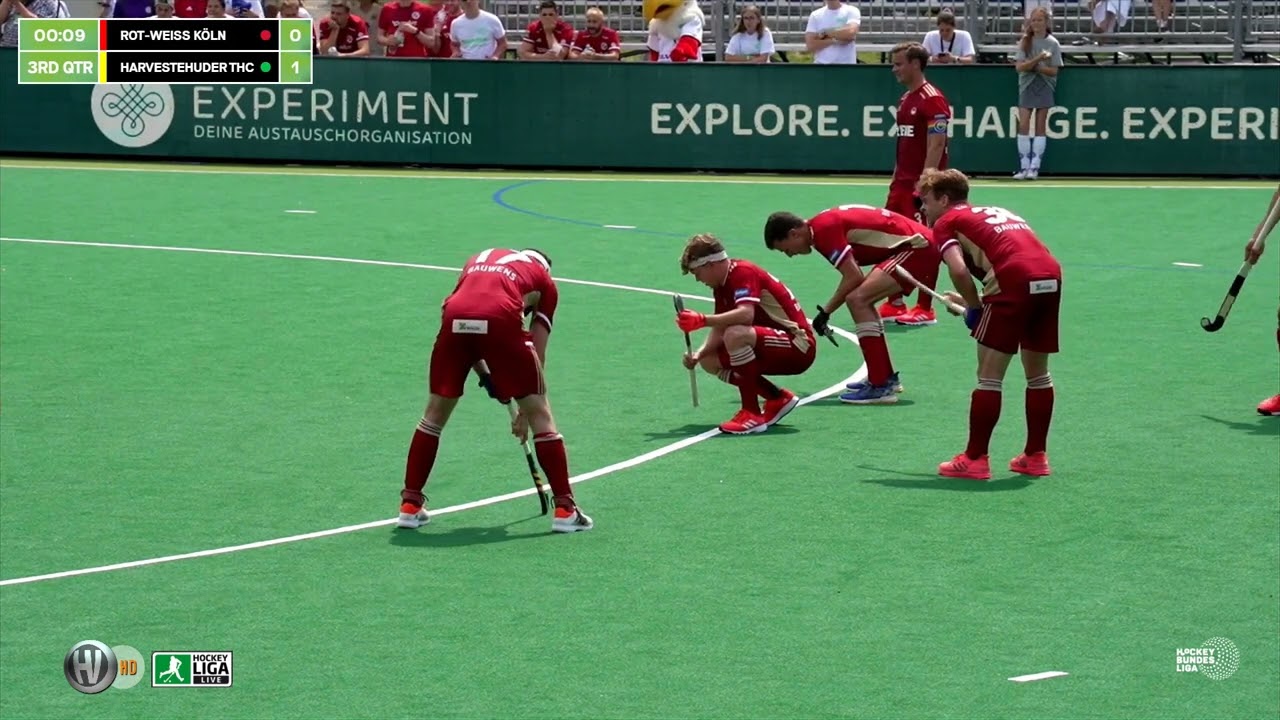 1.Halbfinale 79. DM Hockey Meisterschaft der Herren  RW Köln vs. Harvestehuder THC 4.6.22 Highlights