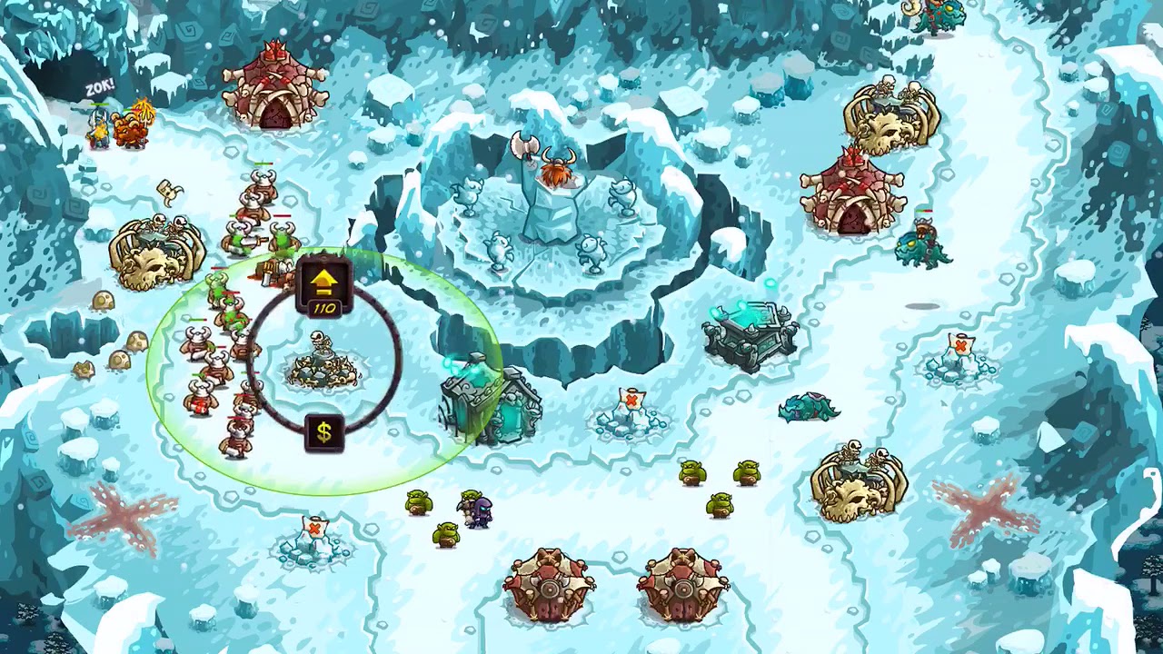 Kingdom Rush Vengeance - JOKULL'S NEST [impossible] [heroic]