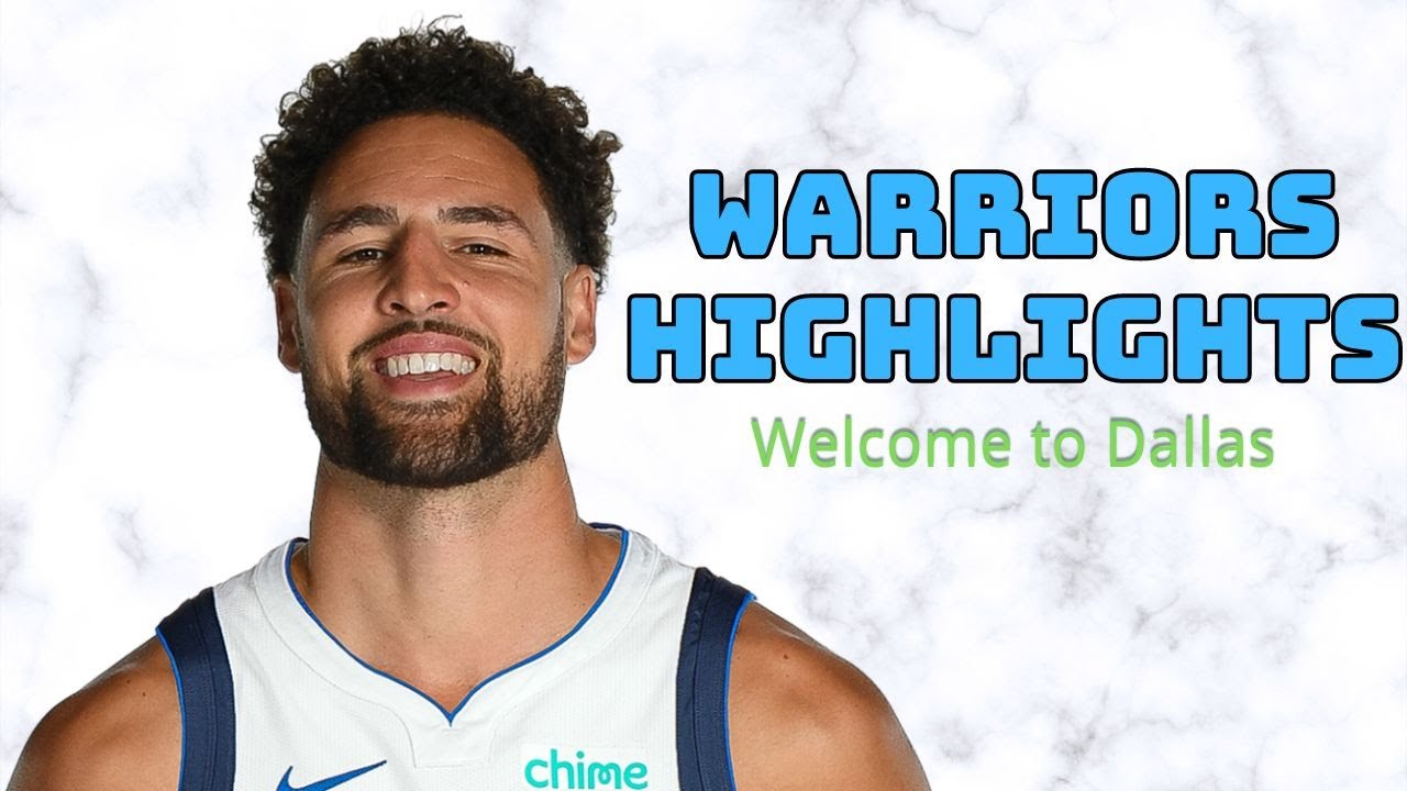 Klay Thompson 2023-24 Warriors Highlights | Welcome to Dallas!