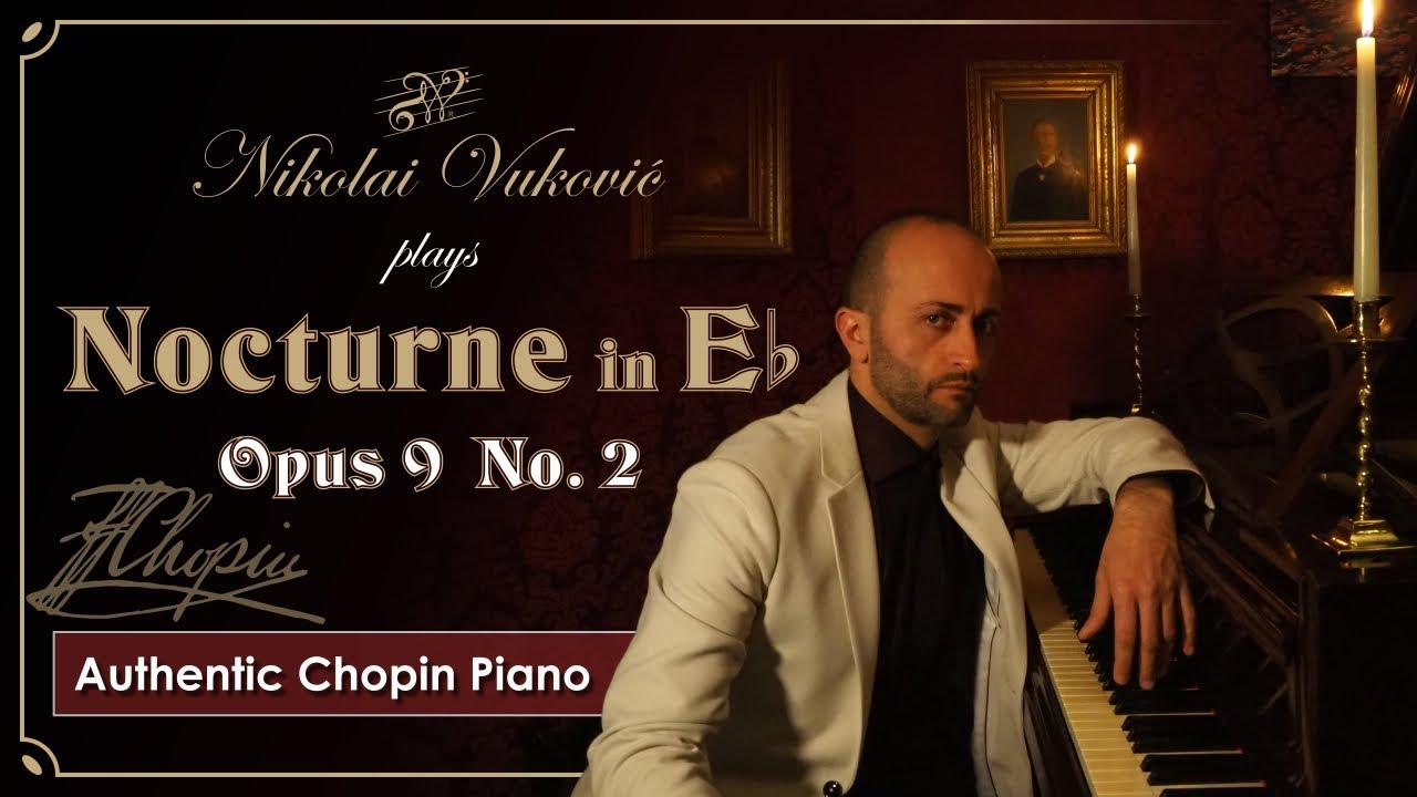 Chopin E flat major Nocturne Op 9 No 2 on Chopin's Real Piano 432Hz