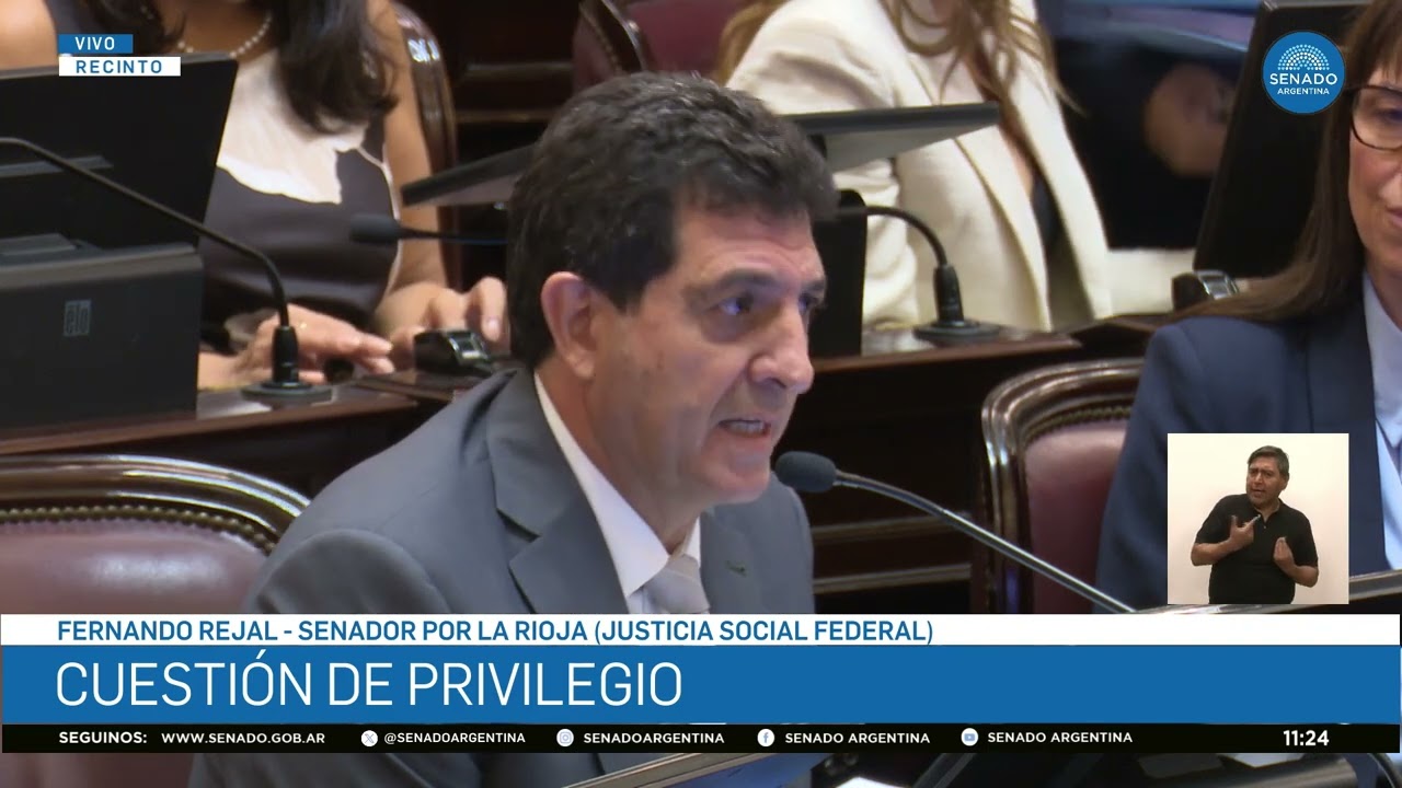SENADOR FERNANDO REJAL - SESIÓN PÚBLICA ESPECIAL 27-02-26