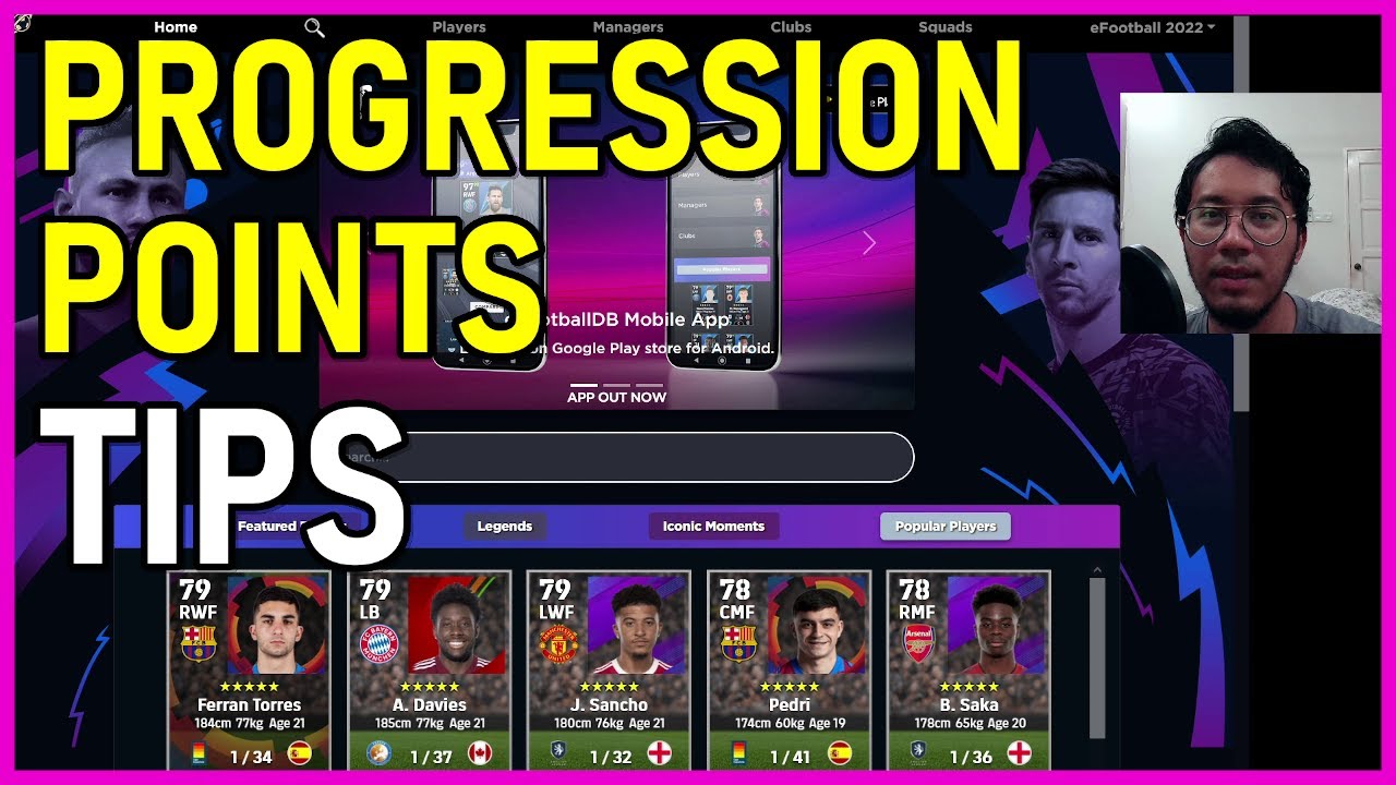 eFootball 2022 - Progression Points Tips
