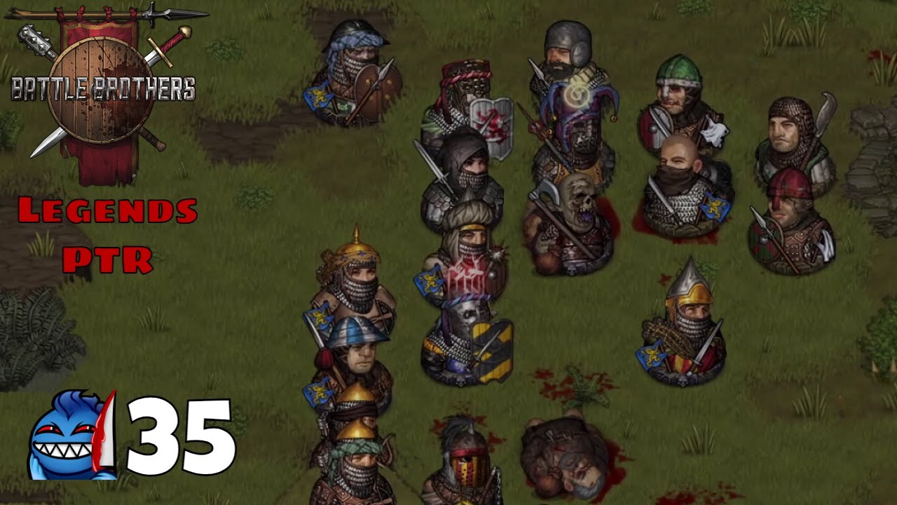 Battle Brothers Legends PTR Mod - Necromancers -  Ep 35 In Search of More