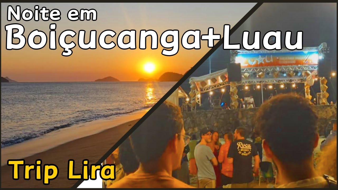 A Noite em Boiçucanga + Luau - São Sebastião - SP