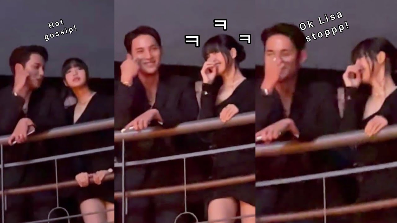 240314 Blackpink Lisa & Seventeen Mingyu at Bvlgari Event in Seoul