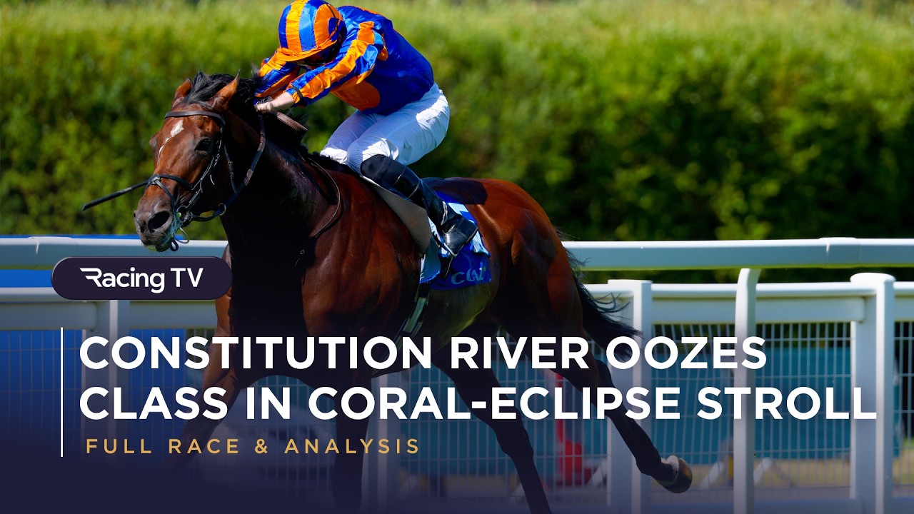 2026 Coral-Eclipse: Constitution River oozes class in Sandown stroll | Full Race | Racing TV