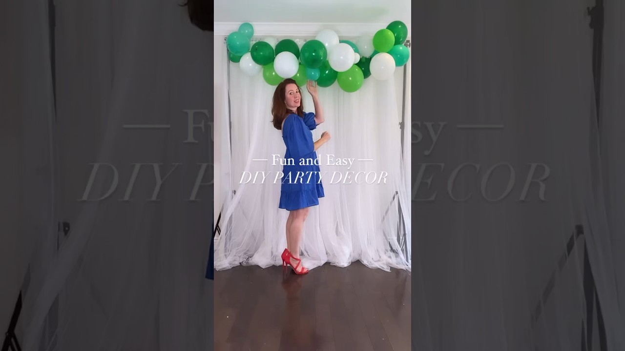 Party Decor 🎈— create a party at home with these DIY ideas — on my blog! 