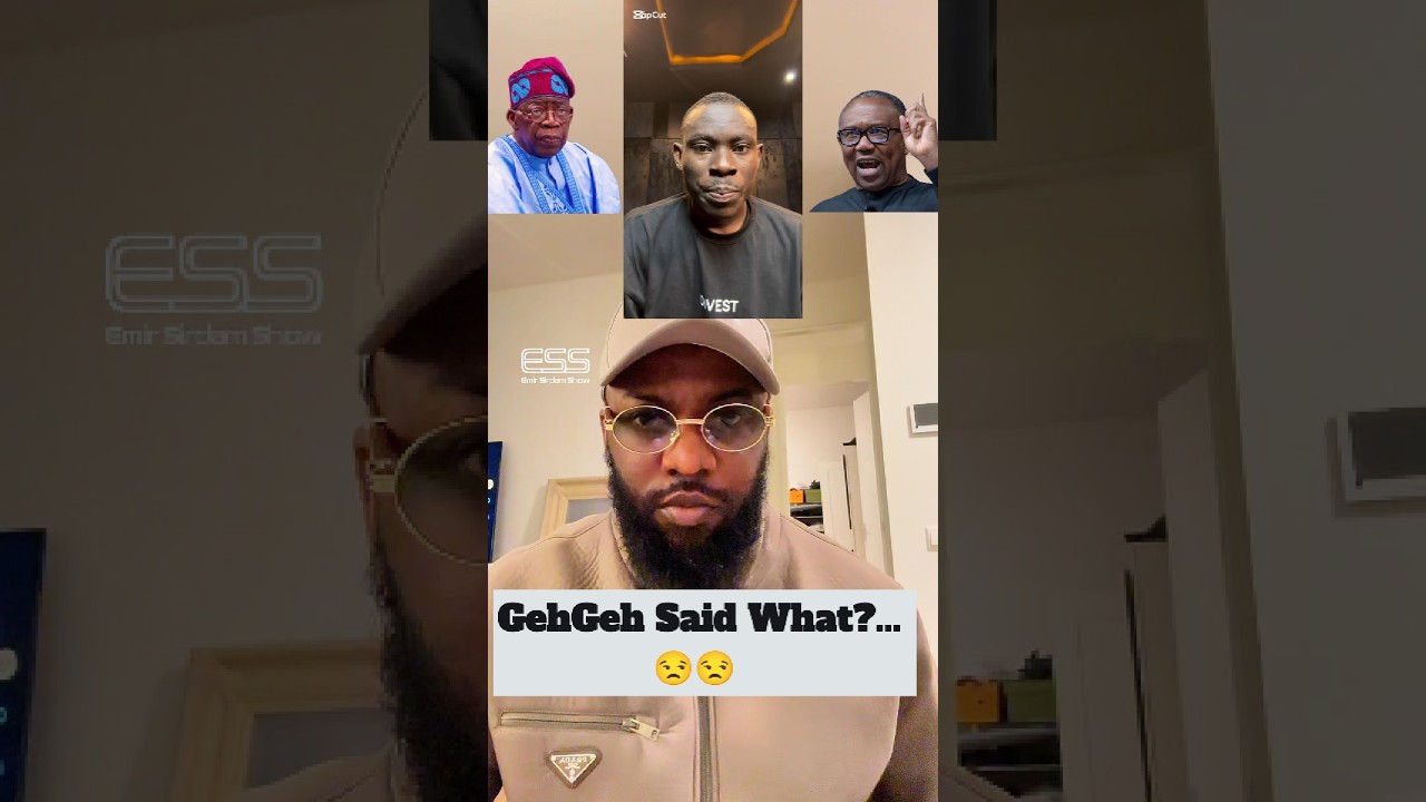 VERDICT: GehGeh Saying Peter Obi Cannot Win Tinubu