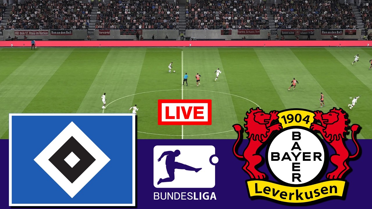 🔴 LIVE : Hamburger gegen Leverkusen | Bundesliga 2025/26 | Vollständiges Spiel-Streaming