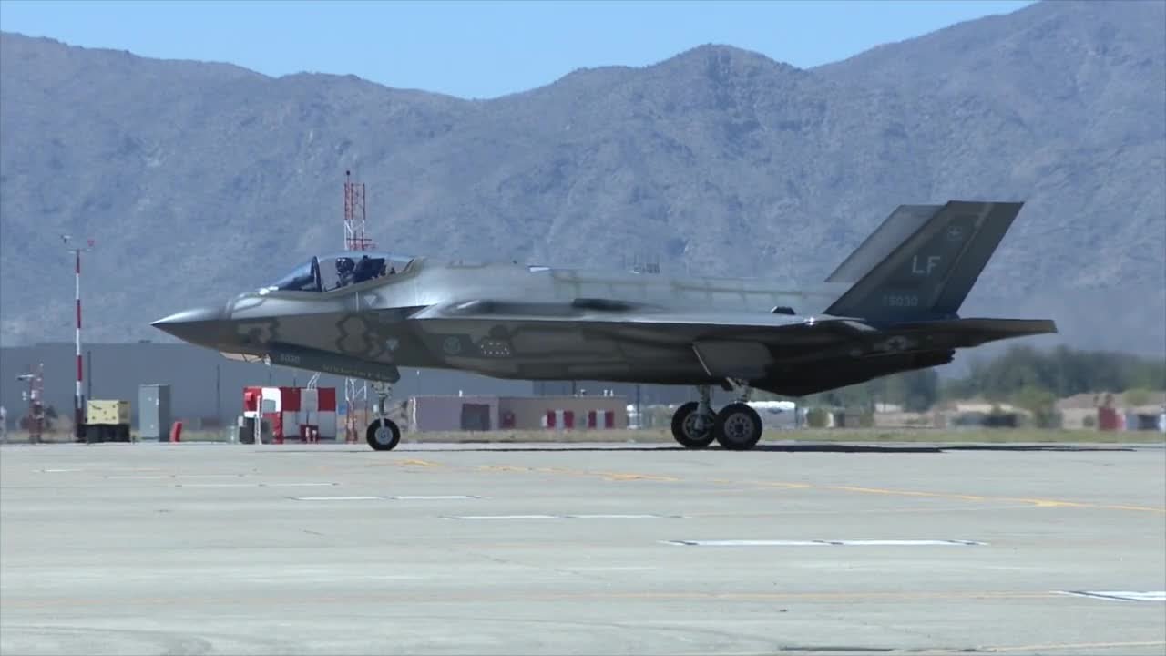 Luke AFB retires American F-16s, transitions to F-35s