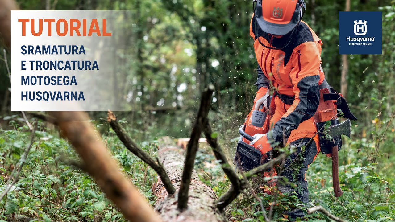 Guida all'Uso della Motosega: Sramatura e Troncatura