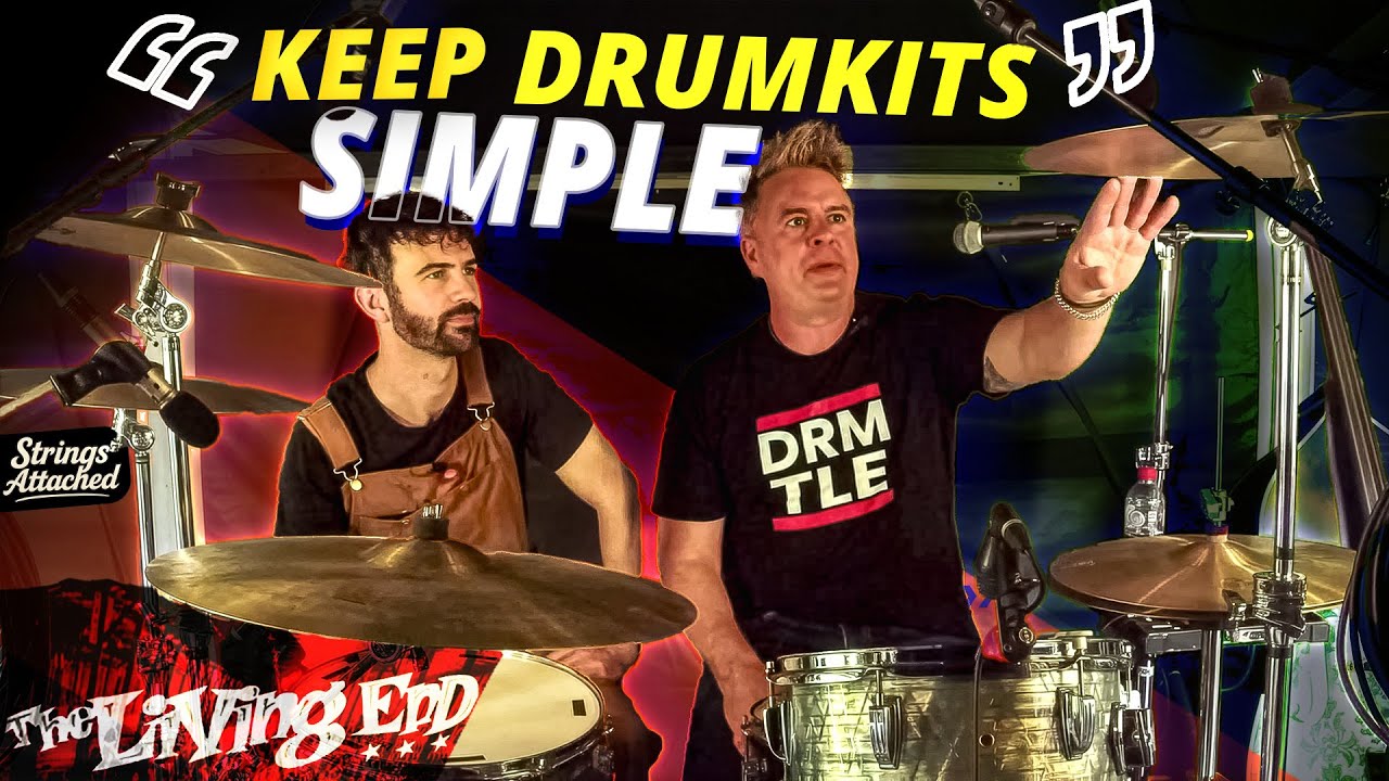 Inside The Living End's Soundcheck: Andy Strachan's Drum Rig Rundown