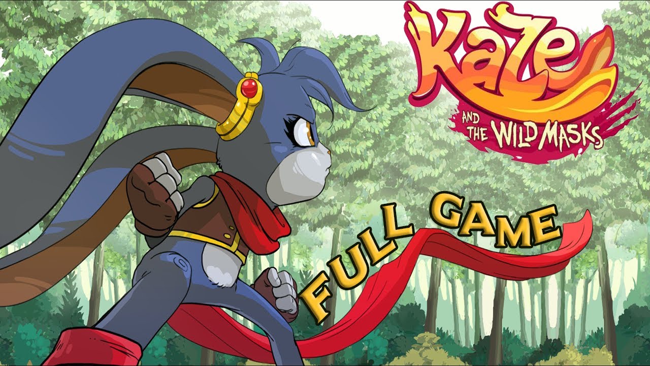 Kaze And The Wild Masks: Full Game [All Collectibles Found] (No Commentary Walkthrough)