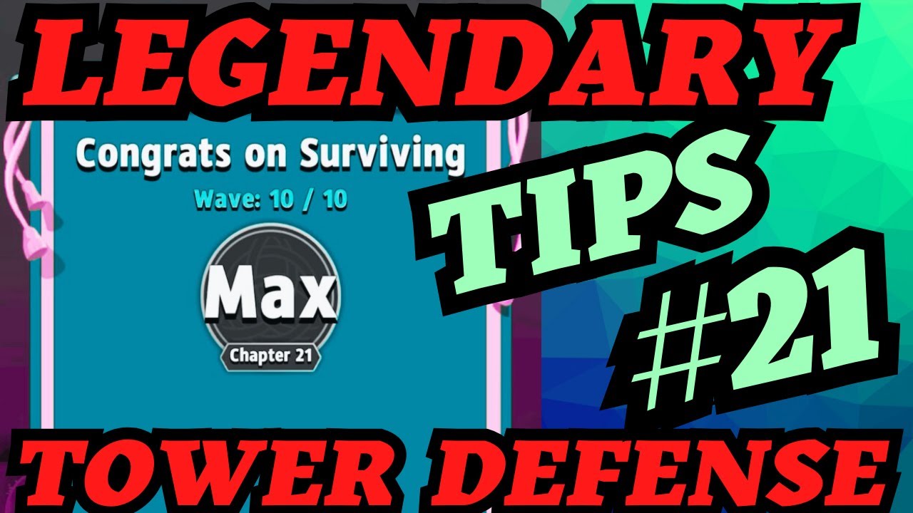 ARCHERO: TIPS NEW LEGENDARY CHALLENGE + TOWER DEFENSE! CHAPTER #21