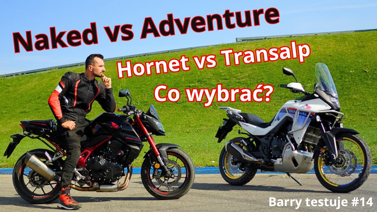 Honda CB 750 Hornet, czy XL 750 Transalp? Kt&oacute;ry motocykl dla kogo? Test i zestawienie cech
