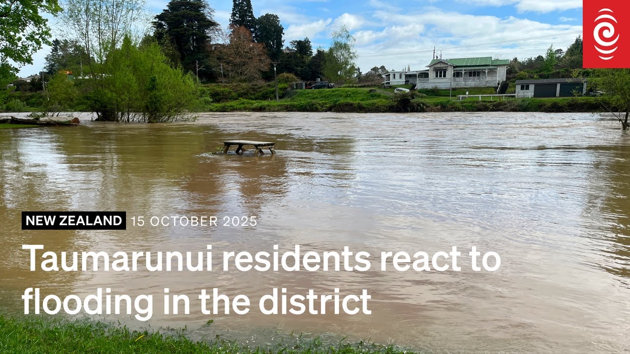 River near Taumarunui 'gone up probably six metres' | RNZ