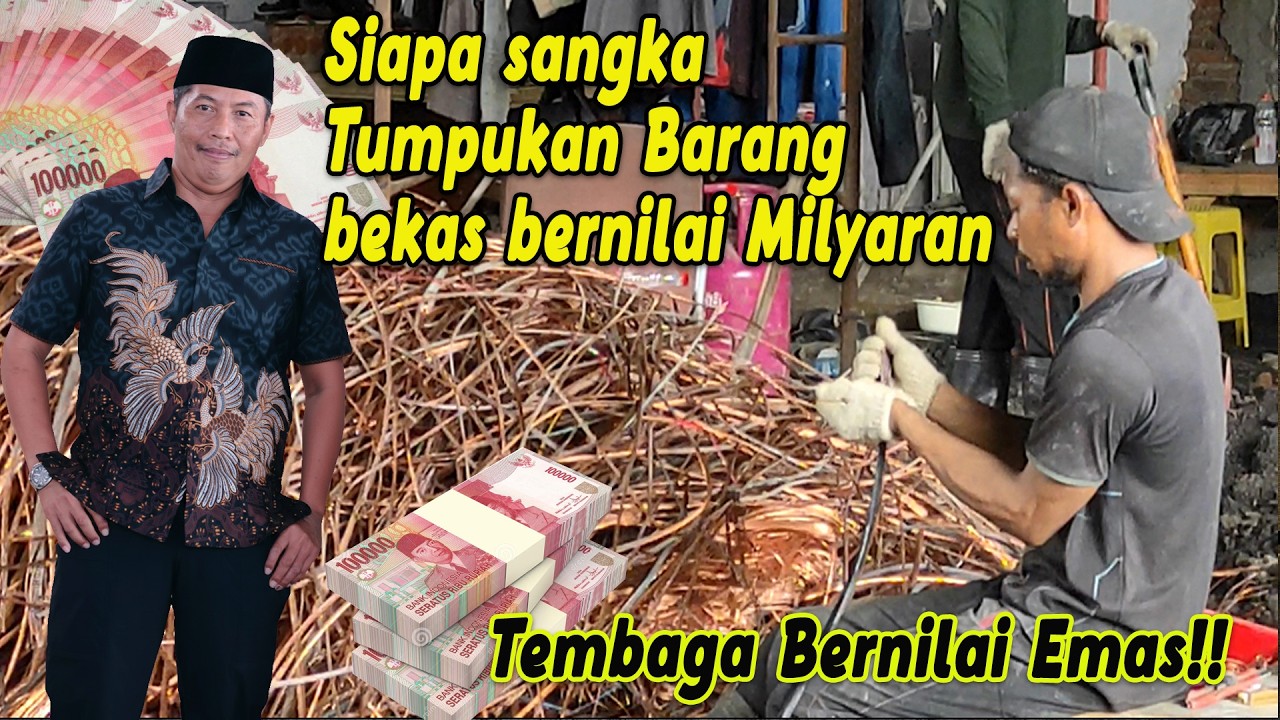 Siapa Sangka Barang Bekas Bisa Menjadi Milyader❗ // Sukses Karena Barang Bekas #blitarjayashooting