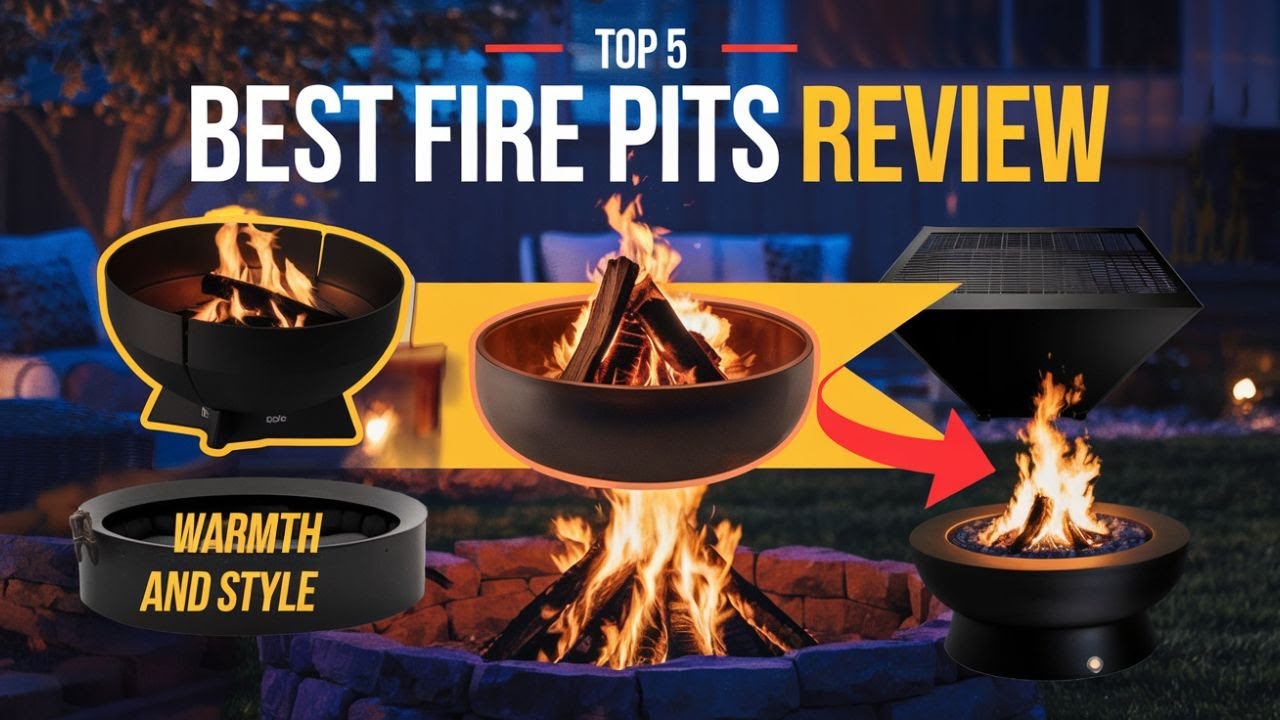 🔥 Top Picks for Every Backyard & Budget | 6 Best Fire Pits Review of 2025!