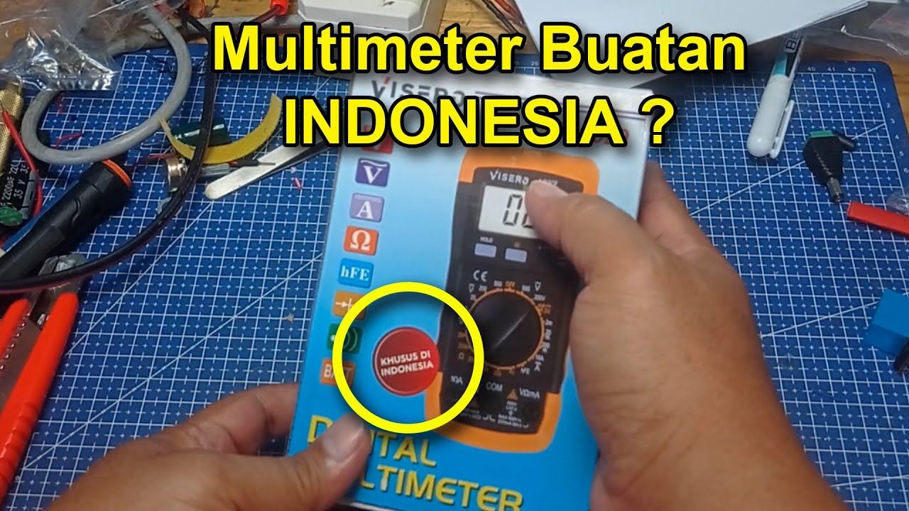 Nyobain Multimeter A830L Rasa Lokal