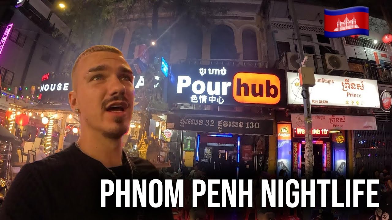 🇰🇭 Ночная жизнь Пномпеня потрясающая, но… 🇰🇭