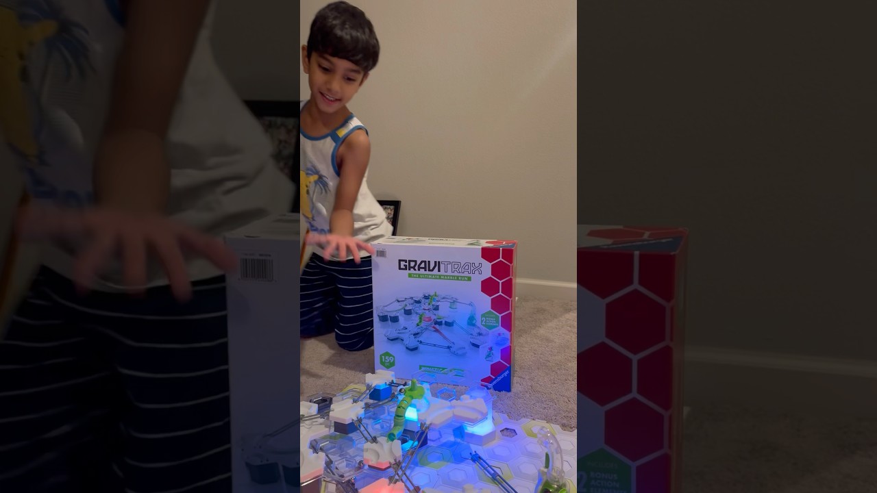 Gravitax Ultimate Marble Run Kinetic Blast 