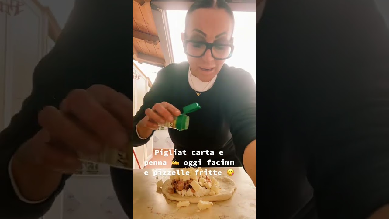 16/02/23 - Maria Cacialli: pizzette fritte fatte in casa (pizzelle fritte)
