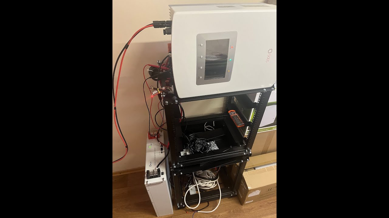 Solis S5-EH1P6K-L тест работы с АКБ DEYE SE-G5.3
