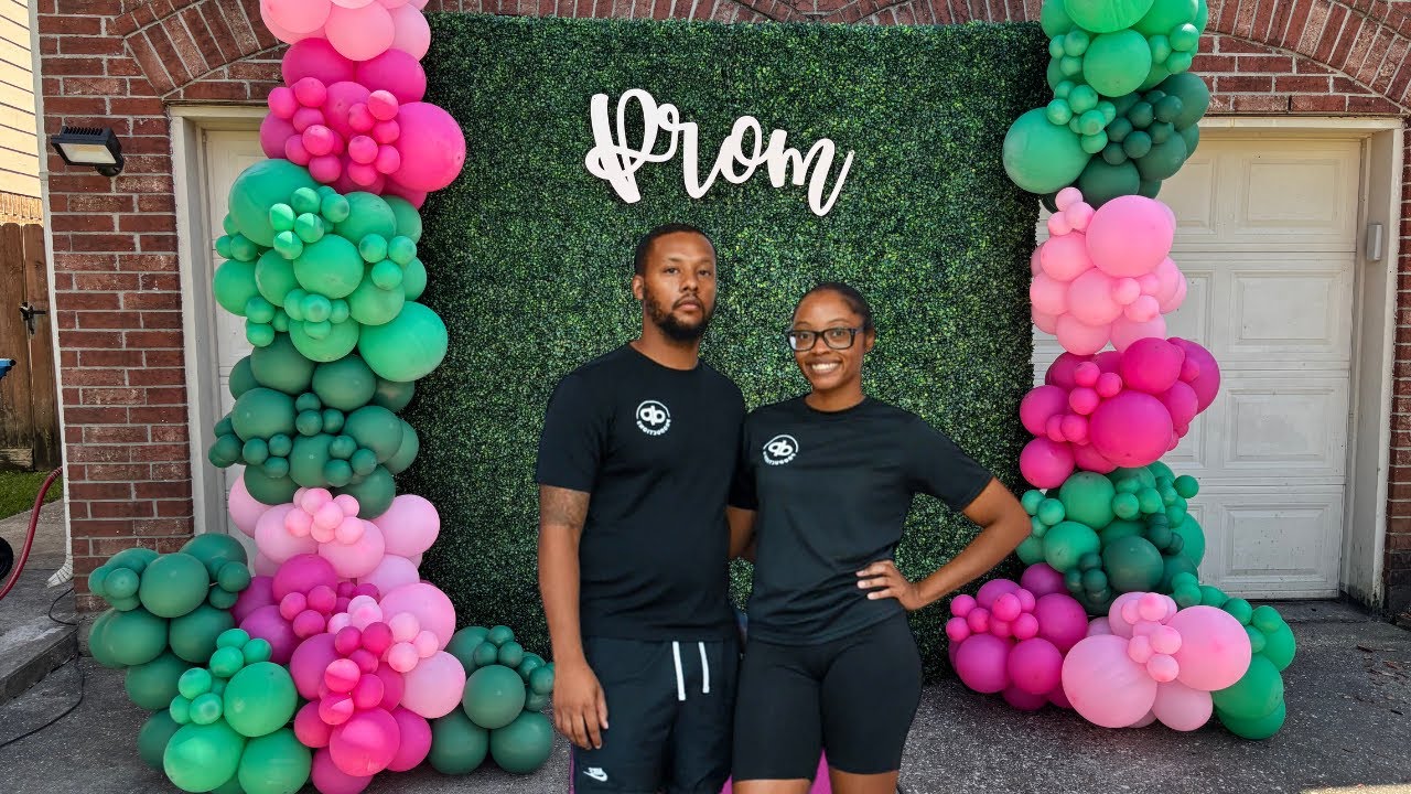 Pink & Green Prom Send-Off