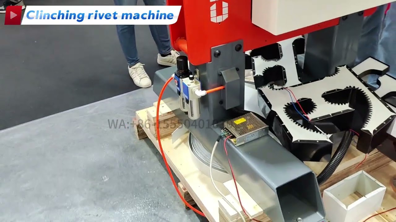 Flange v cut bending machine 